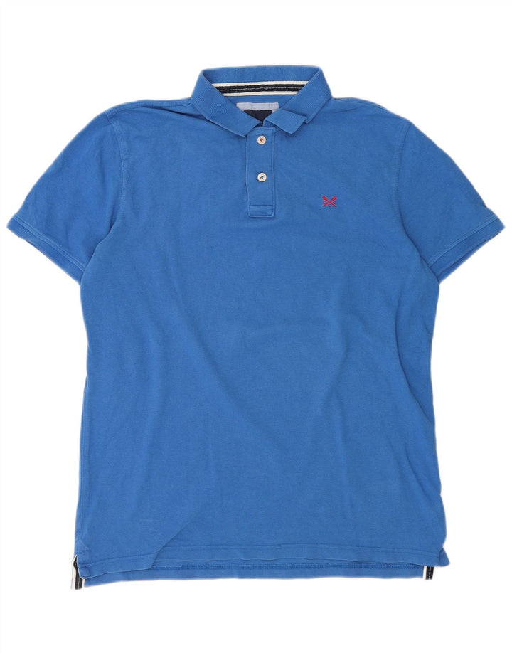 Męska koszulka polo Crew Clothing, duża, niebieska, bawełniana