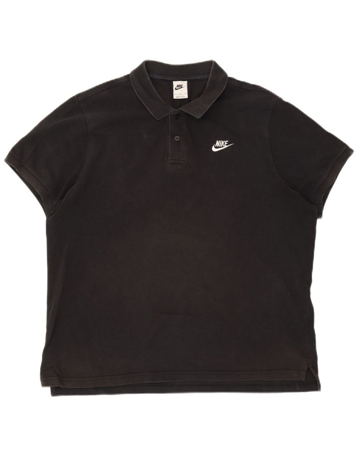 Męska koszulka polo Nike XL, czarna, bawełniana