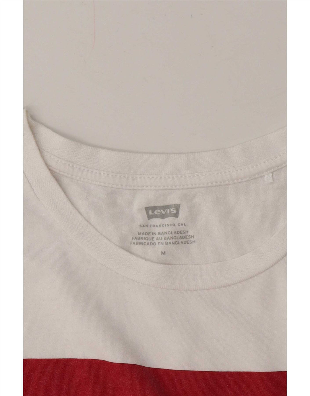 Damska koszulka z grafiką Levi's Top UK 14 Średnia biel