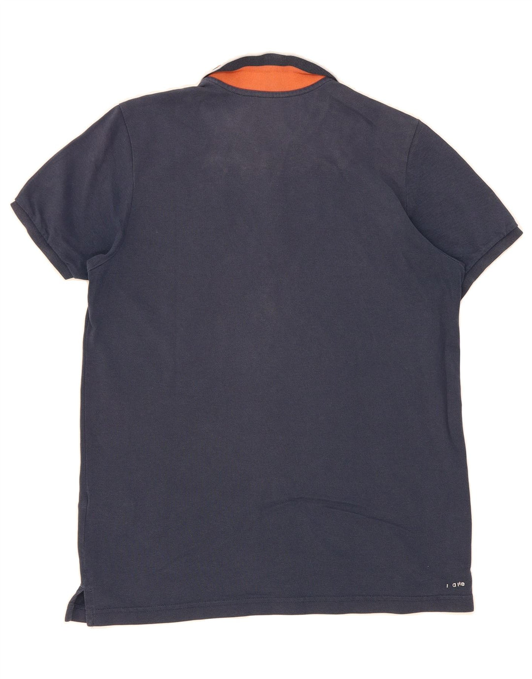 ADIDAS Mens Climalite Polo Shirt Medium Navy Blue Cotton Vintage Adidas and Second-Hand Adidas from Messina Hembry 