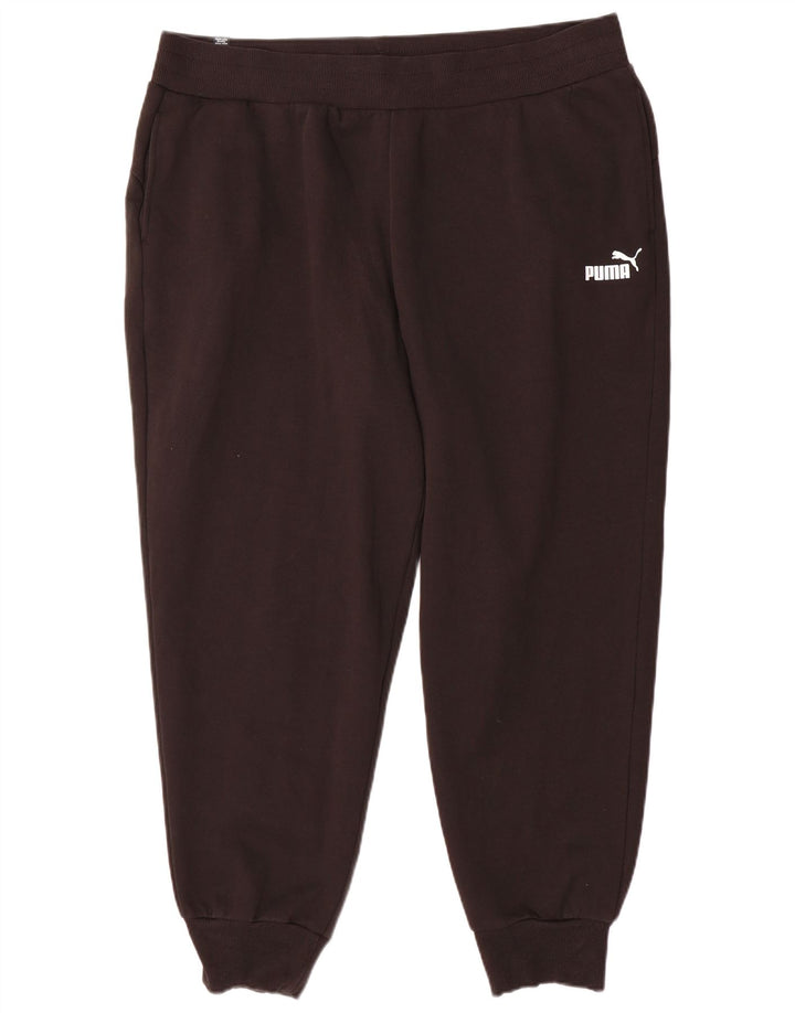 Męskie spodnie dresowe PUMA Joggers 2XL Czarna bawełna