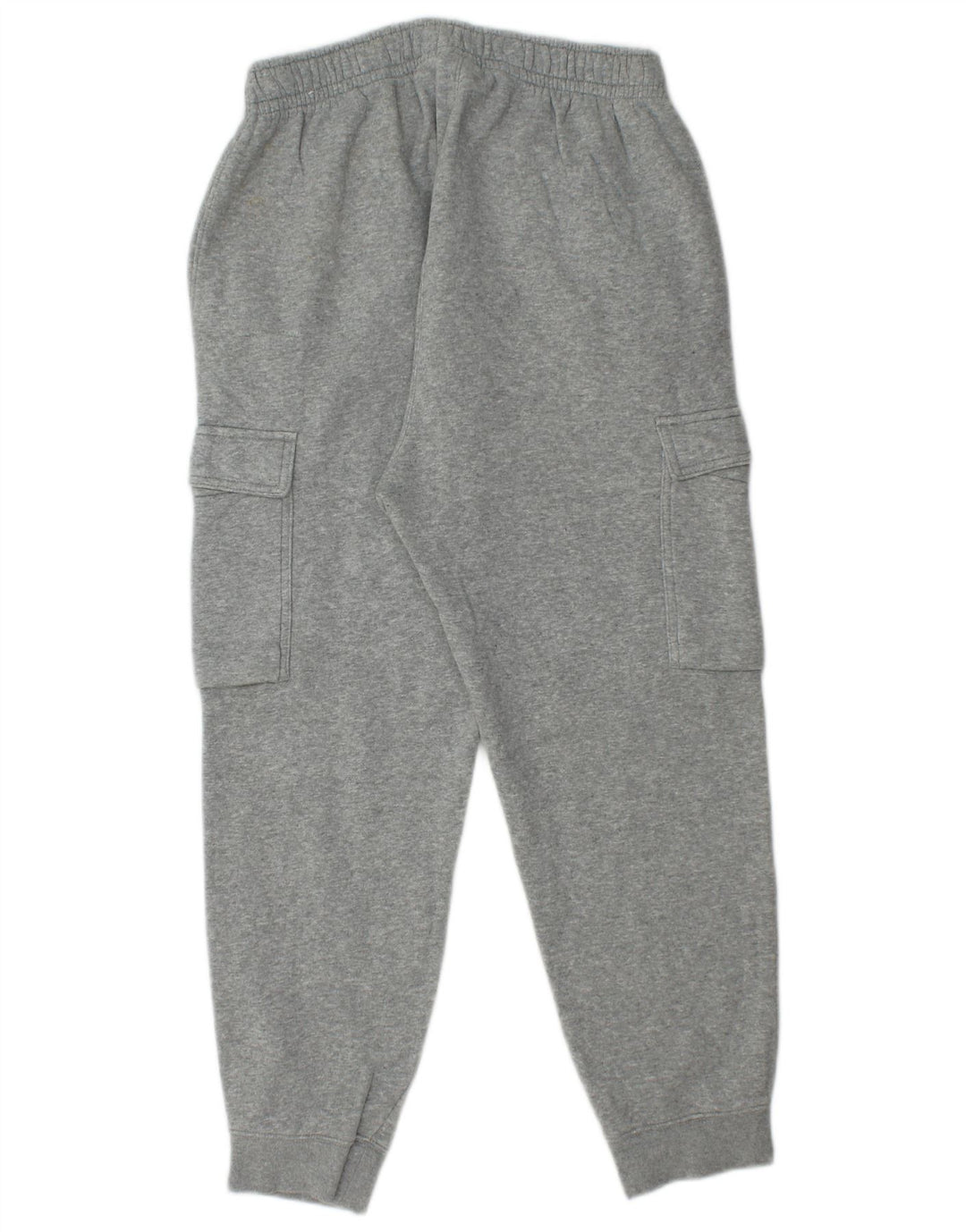 Męskie spodnie dresowe Nike Cargo, małe, szare, bawełniane