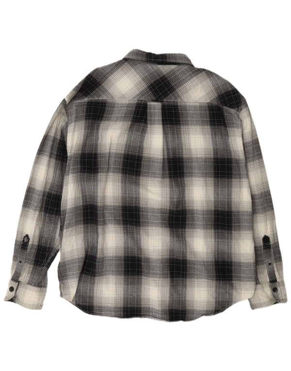 Męska koszula flanelowa Gant o swobodnym kroju, rozmiar 43/44 17 XL, wielobarwna kratka