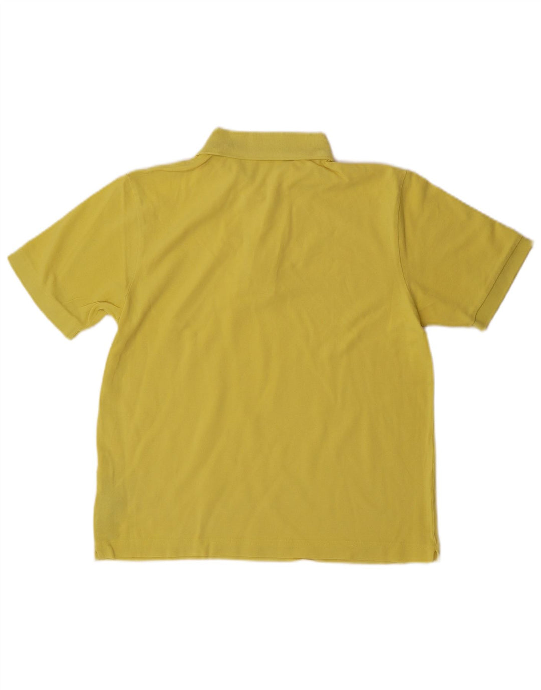 Męska koszulka polo Kappa, mała, żółta, bawełniana