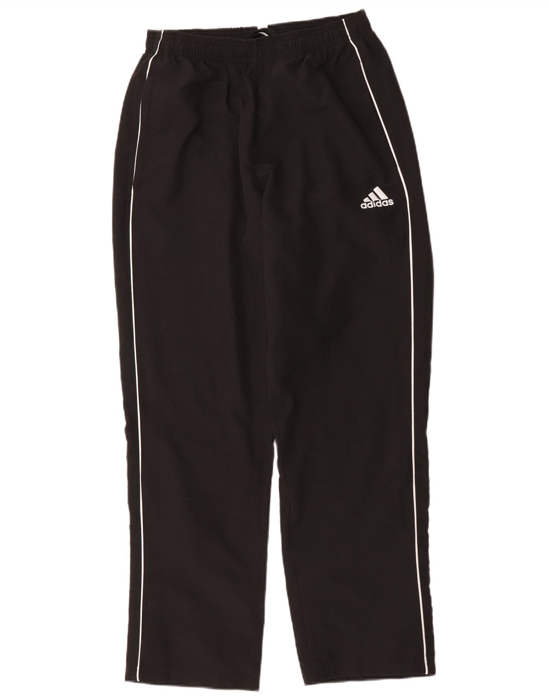 Męskie spodnie dresowe Adidas, średni czarny poliester