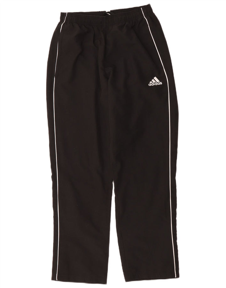Męskie spodnie dresowe Adidas, średni czarny poliester