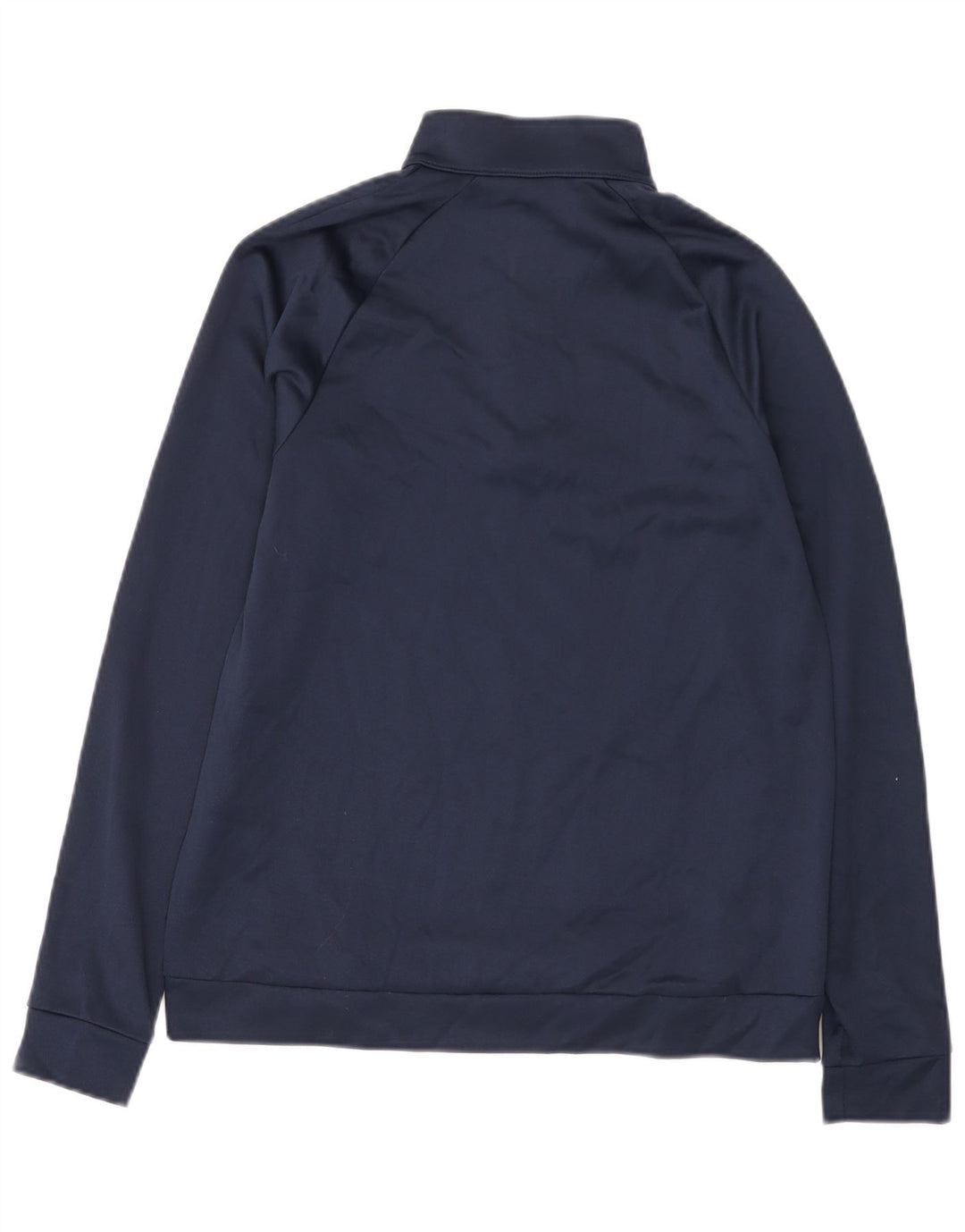 Męska bluza dresowa Nike Dri Fit z zamkiem błyskawicznym, mała, granatowa, poliestrowa