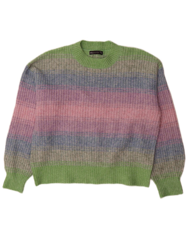 Sweter damski Marks & Spencer z okrągłym dekoltem, UK 14, średni, wielokolorowy