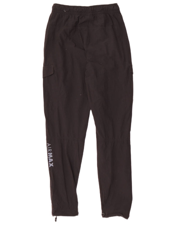 Męskie spodnie dresowe Nike Cargo, małe, czarne, nylonowe