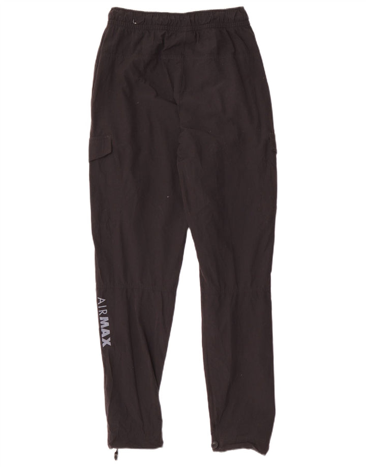 Męskie spodnie dresowe Nike Cargo, małe, czarne, nylonowe