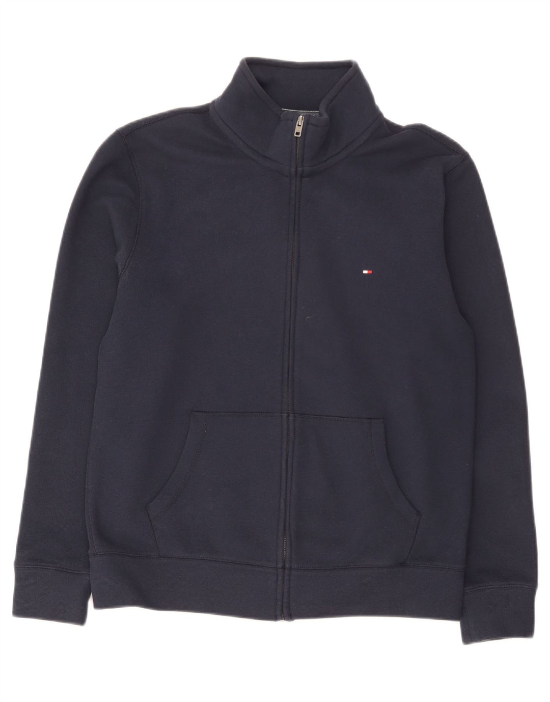 Męska kurtka dresowa Tommy Hilfiger XL granatowa, poliestrowa