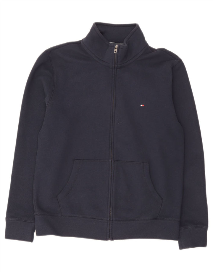 Męska kurtka dresowa Tommy Hilfiger XL granatowa, poliestrowa