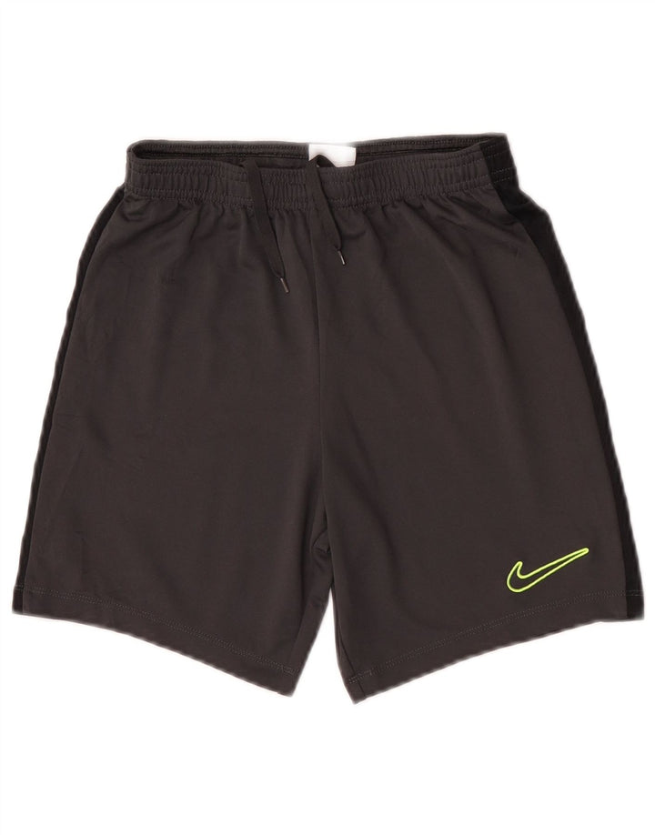 Chłopięce spodenki sportowe Nike 10-11 lat, średni czarny, poliester z blokami kolorów