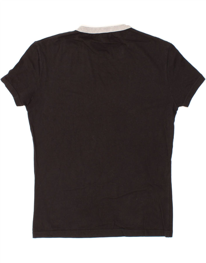 GUESS Mens Graphic T-Shirt Top Medium Black Vintage Guess and Second-Hand Guess from Messina Hembry 