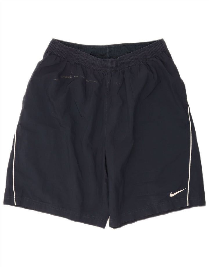 Męskie spodenki sportowe Nike Dri Fit, średni granatowy poliester