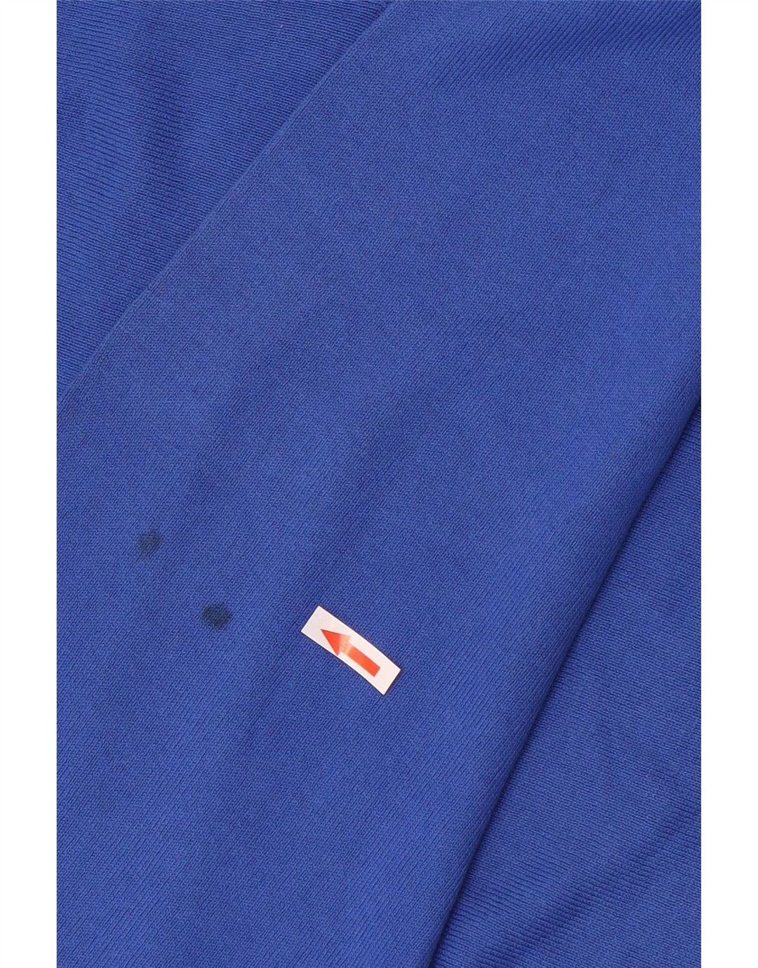 Zara Męski sweter z dekoltem w kształcie litery V, XL, niebieski, bawełniany