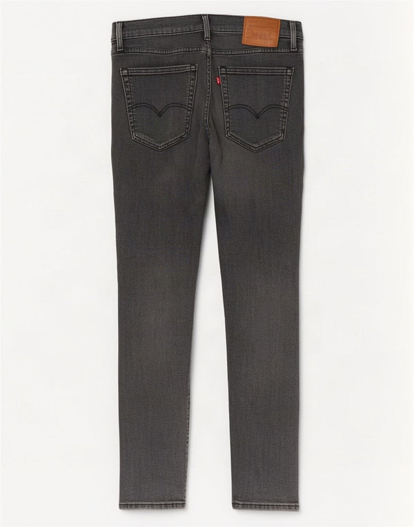 Levi's Mens 512 Slim Tapered Jeans W31 L32 Grey Cotton