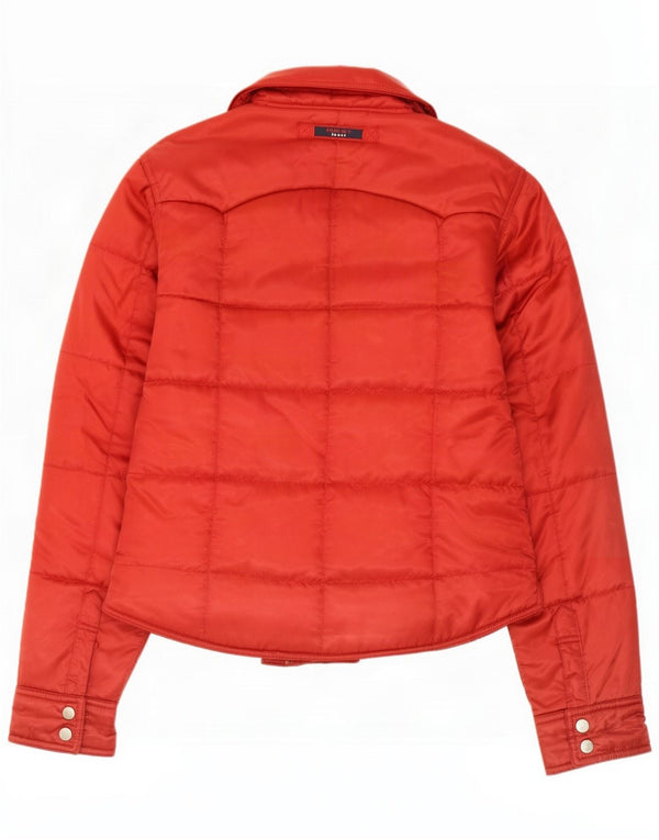 Damska kurtka ocieplana Tommy Hilfiger UK 12 Medium Red Poliester