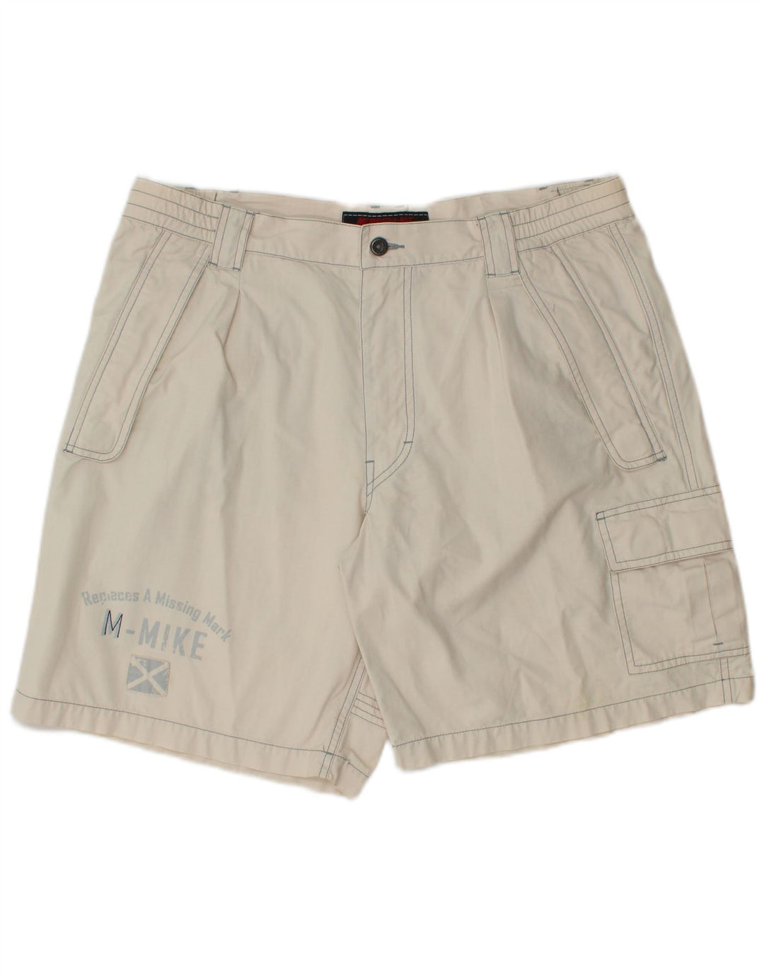 Męskie szorty cargo Murphy & Nye W38 XL, biała bawełna