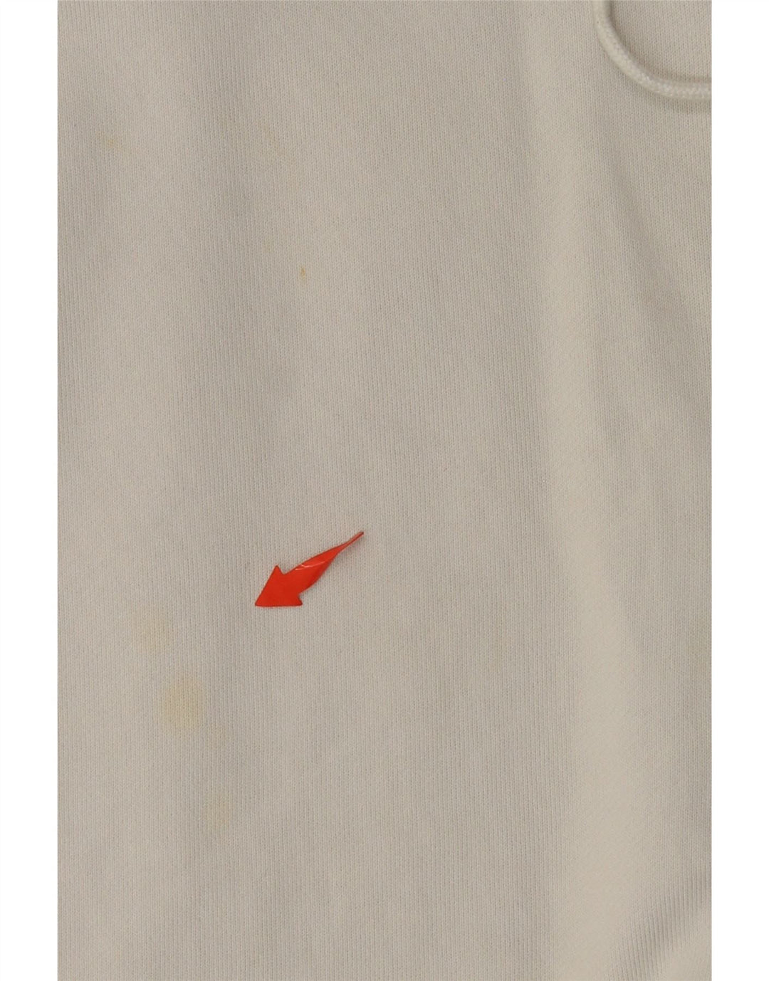 Damski sweter oversize z kapturem ADIDAS, UK 8, mały, biały, bawełniany