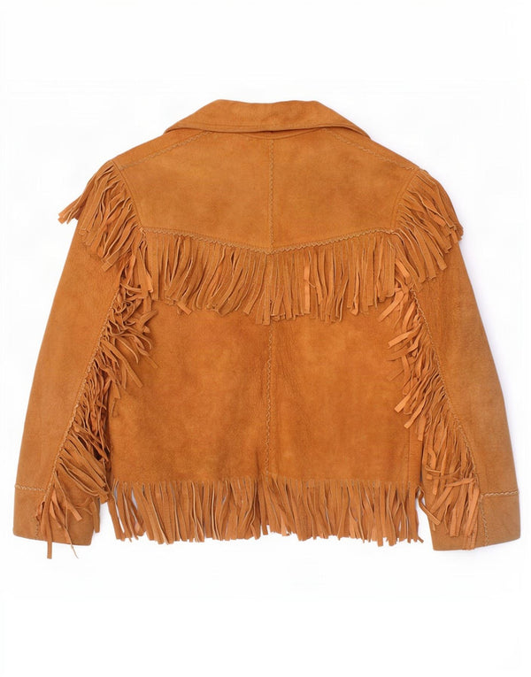 Kurtka chłopięca Quilon Western Suede 5-6 lat, beżowa