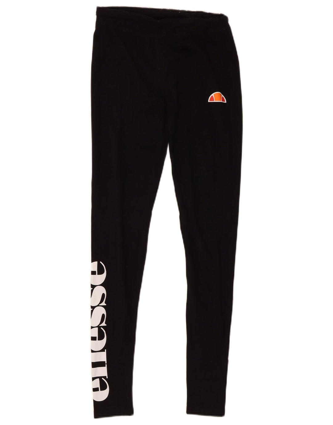 Damskie legginsy Ellesse Graphic UK 8 Small, czarne, bawełniane