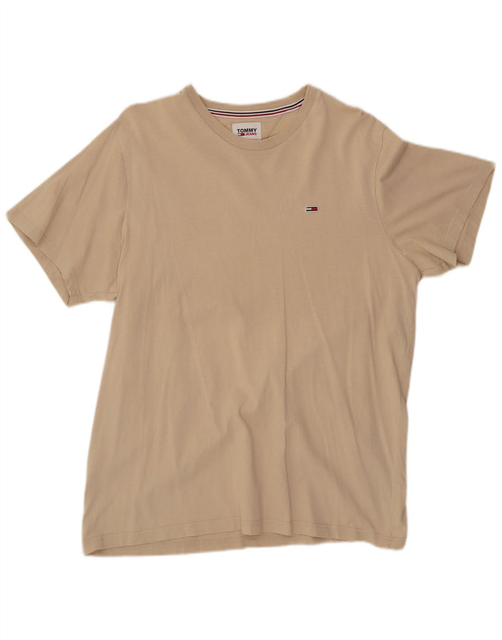 T-shirt męski TOMMY HILFIGER Top XL beżowy