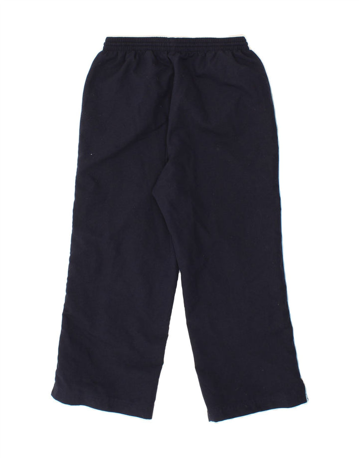 DIADORA Girls Tracksuit Trousers 7-8 Years  Navy Blue Polyester Vintage Diadora and Second-Hand Diadora from Messina Hembry 