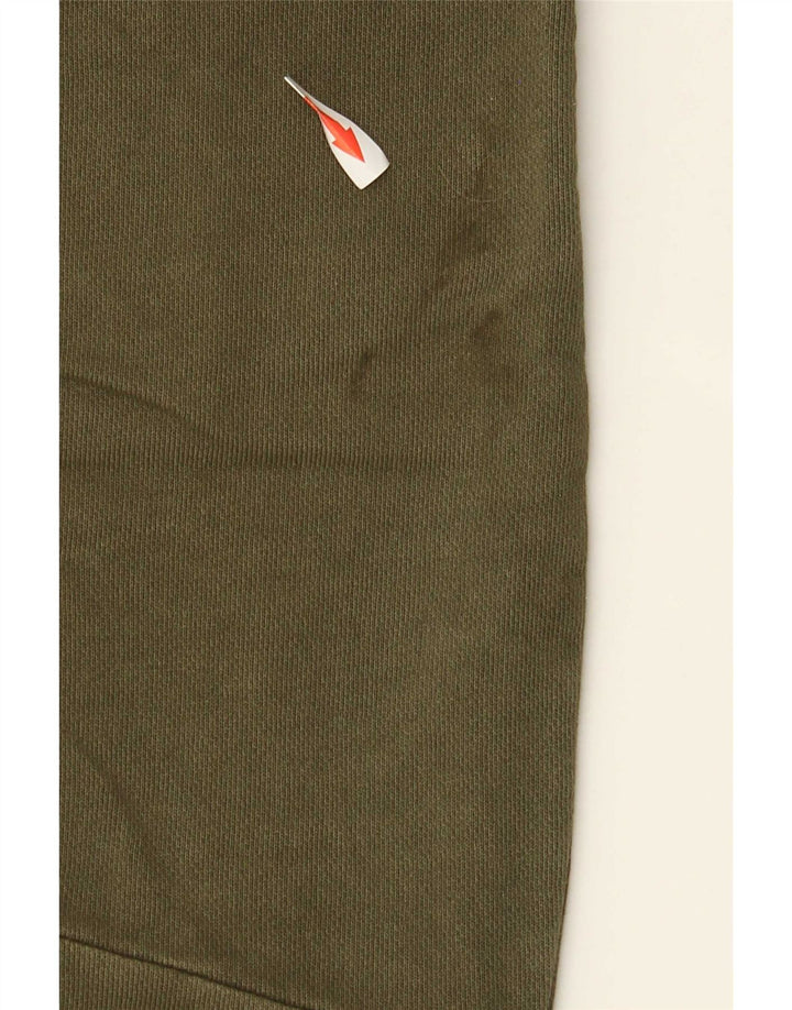 Męskie spodnie dresowe Zara Joggers, średnia bawełna khaki