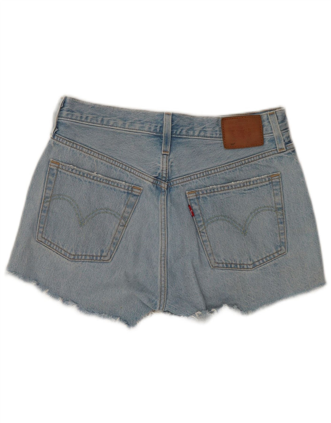 Damskie spodenki jeansowe Levi's W27 Małe, niebieskie, bawełniane