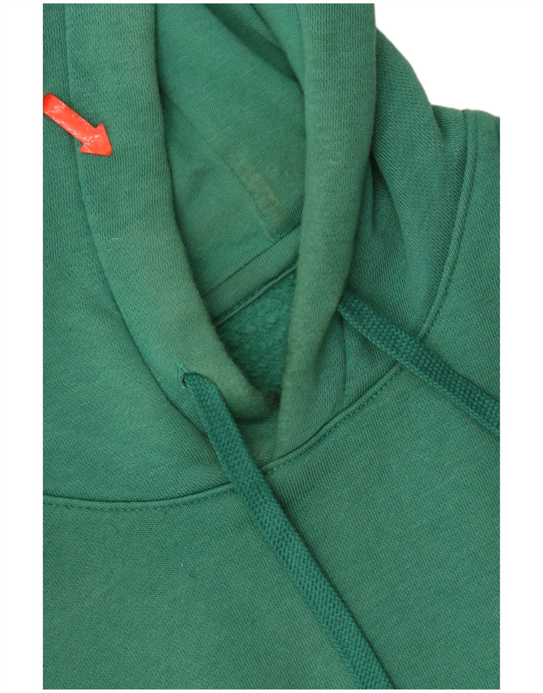 Męski sweter z kapturem Nike, średni zielony, bawełniany