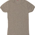 CHARRO Womens T-Shirt Top UK 14 Large Grey Cotton Vintage Charro and Second-Hand Charro from Messina Hembry 