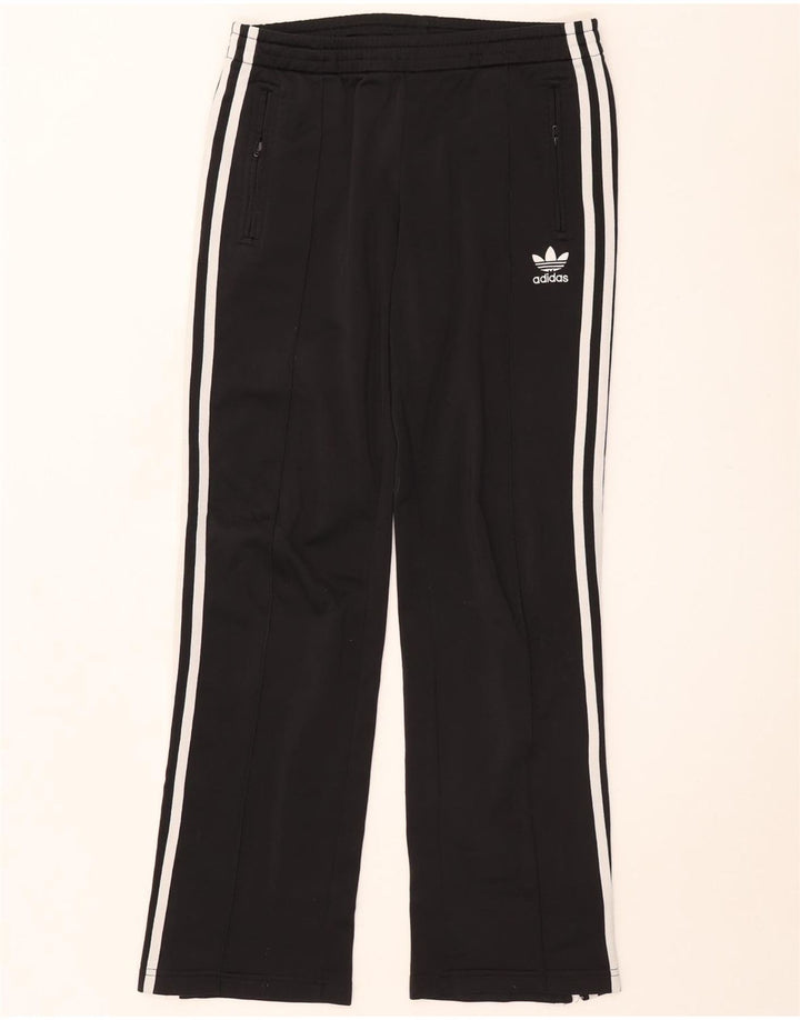 Damskie spodnie dresowe Adidas EU 36, małe, czarne, poliestrowe