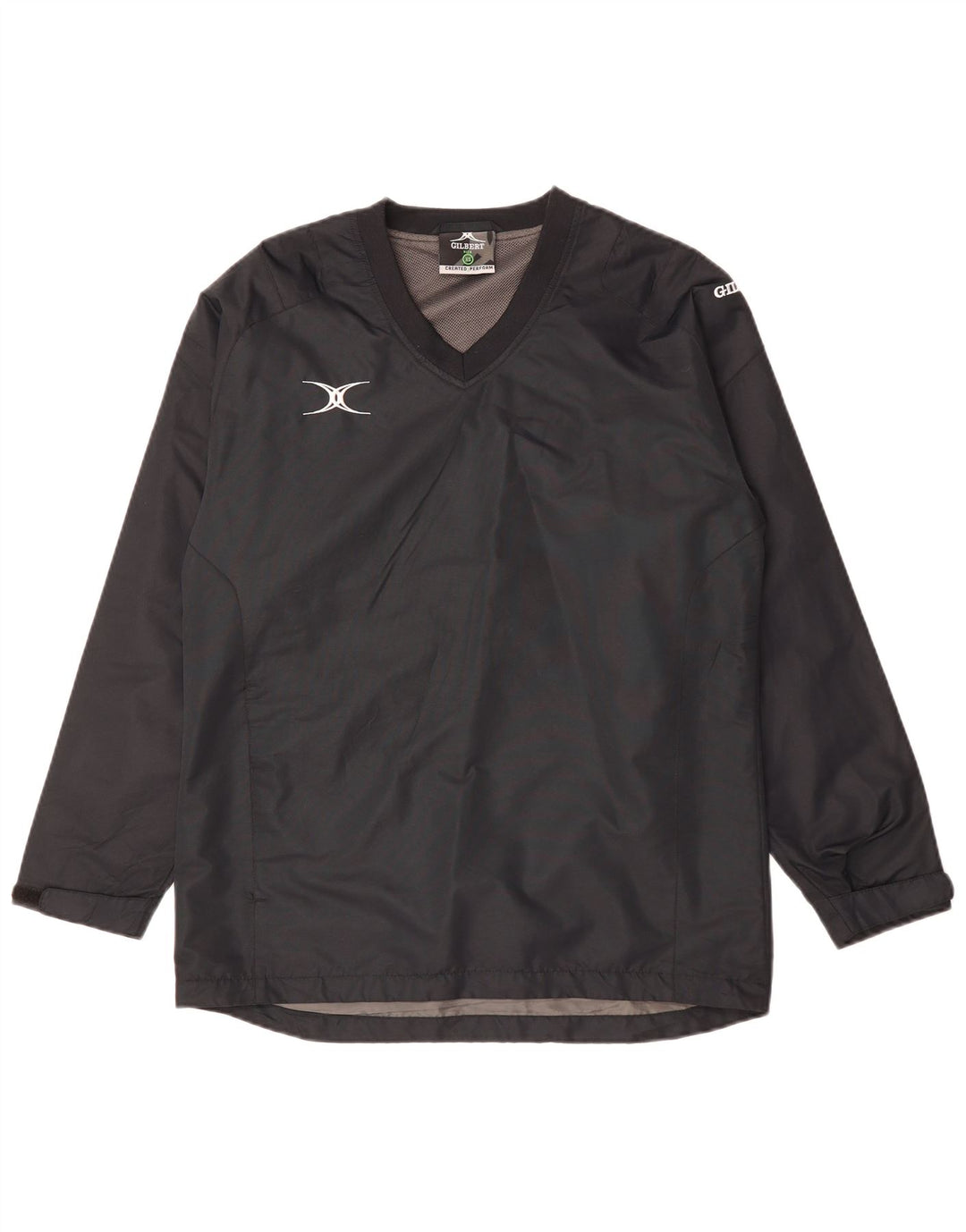 Męska kurtka wiatrówka VINTAGE UK 34 XS Szary poliester