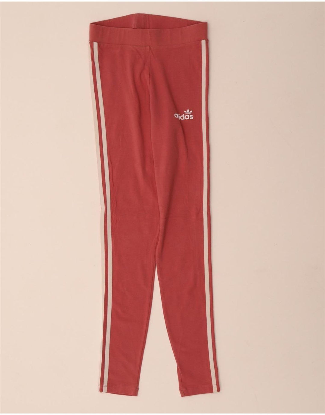 Legginsy damskie ADIDAS UK 8 Małe, różowe, bawełniane