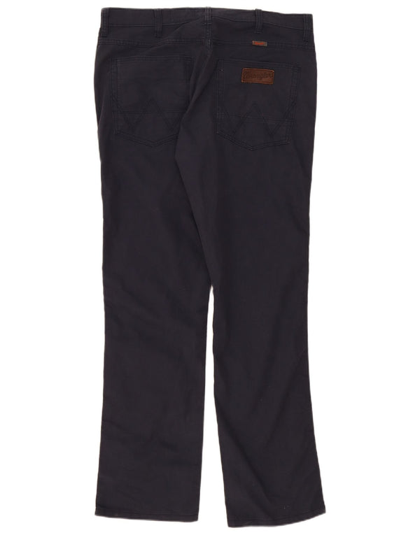 Męskie spodnie codzienne Wrangler Arizona Stretch Straight W36 L32 Granatowe