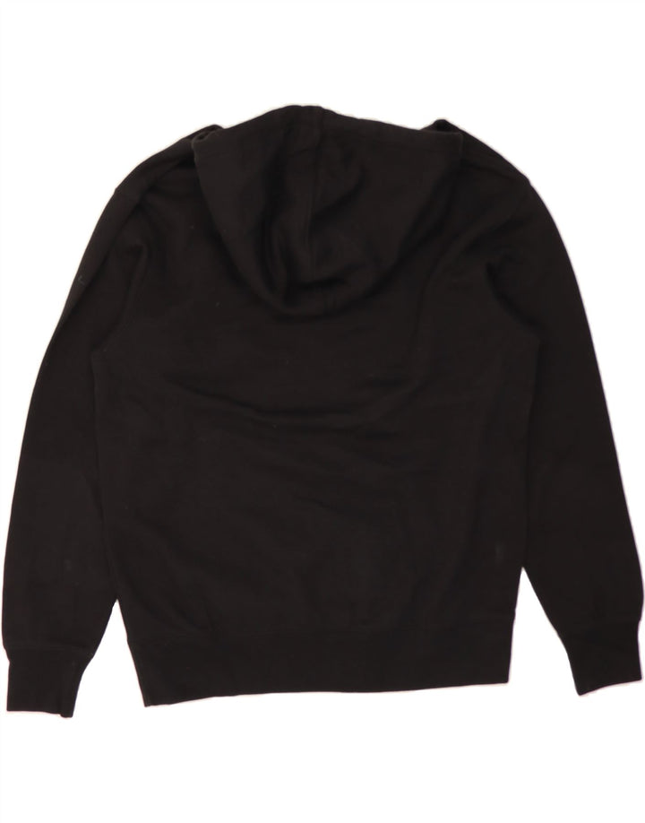 JACK & JONES Mens Hoodie Jumper Large Black Cotton Vintage Jack & Jones and Second-Hand Jack & Jones from Messina Hembry 