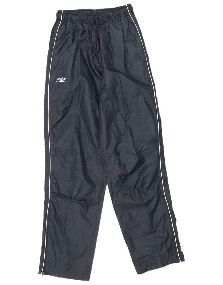Męskie spodnie dresowe Umbro, małe, granatowe, poliestrowe