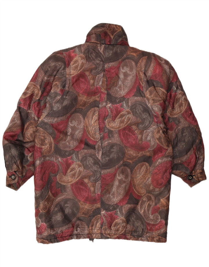 Damski płaszcz wiatrówka VINTAGE EU 36/38 Mały wielokolorowy paisley