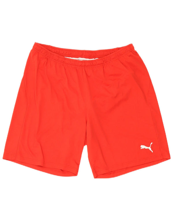 Męskie spodenki sportowe Puma 2XL Czerwony poliester
