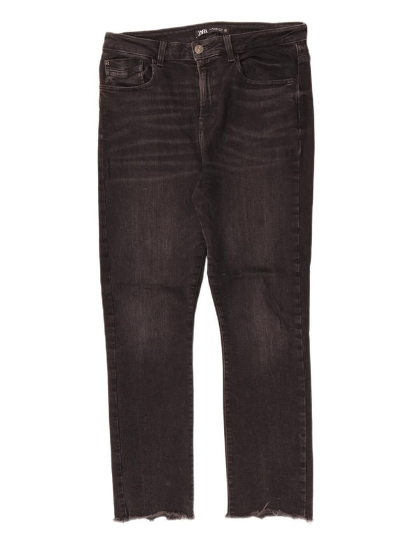Zara Womens Slim Jeans EU 40 Medium W30 L27 Black