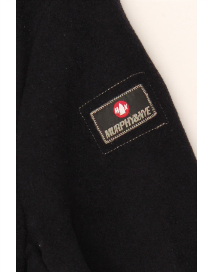 Płaszcz męski Murphy & Nye Pea Coat UK 40, duży, granatowy, wełniany