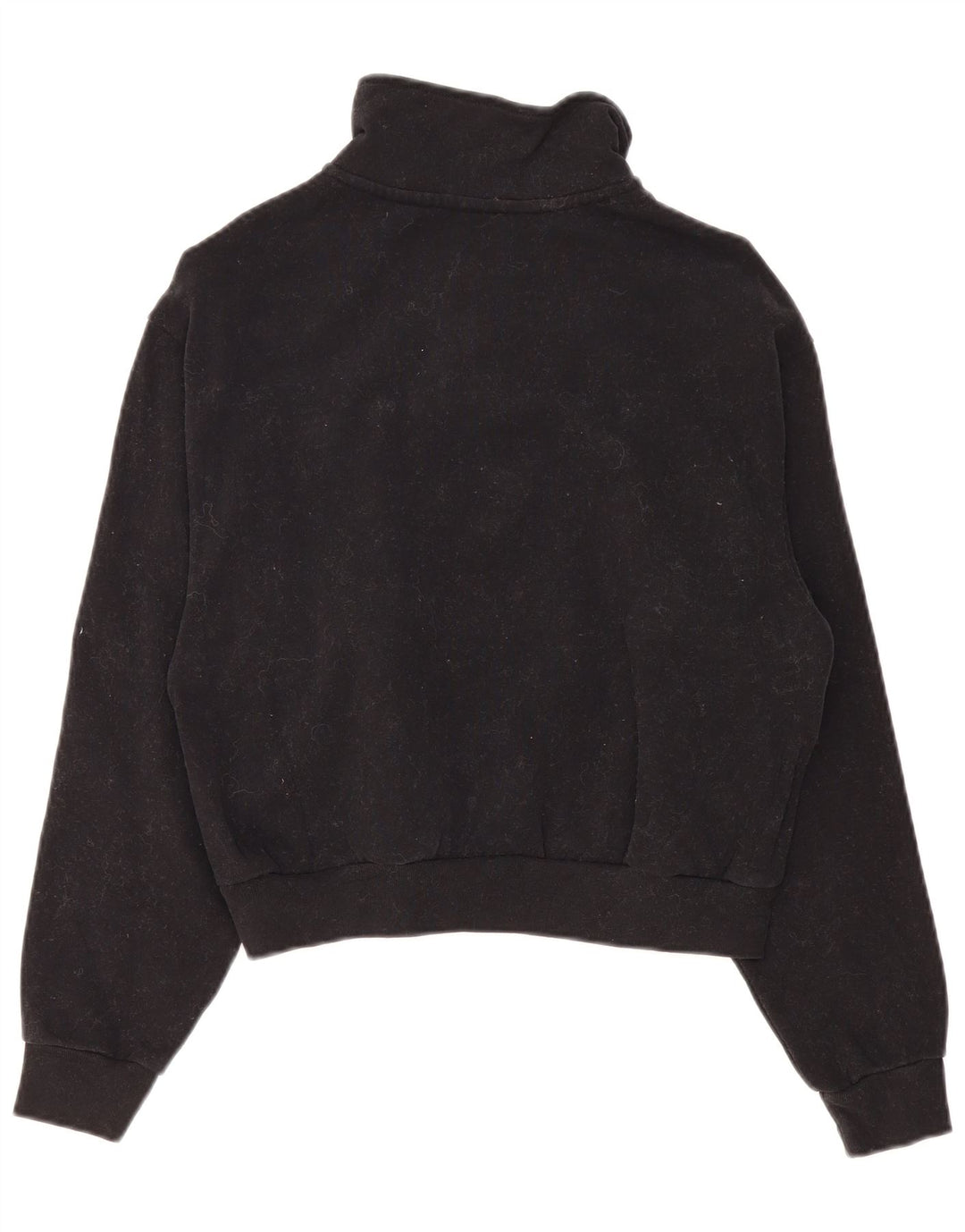 LEVI'S Womens Oversized Graphic Sweatshirt Jumper UK 6 XS Black