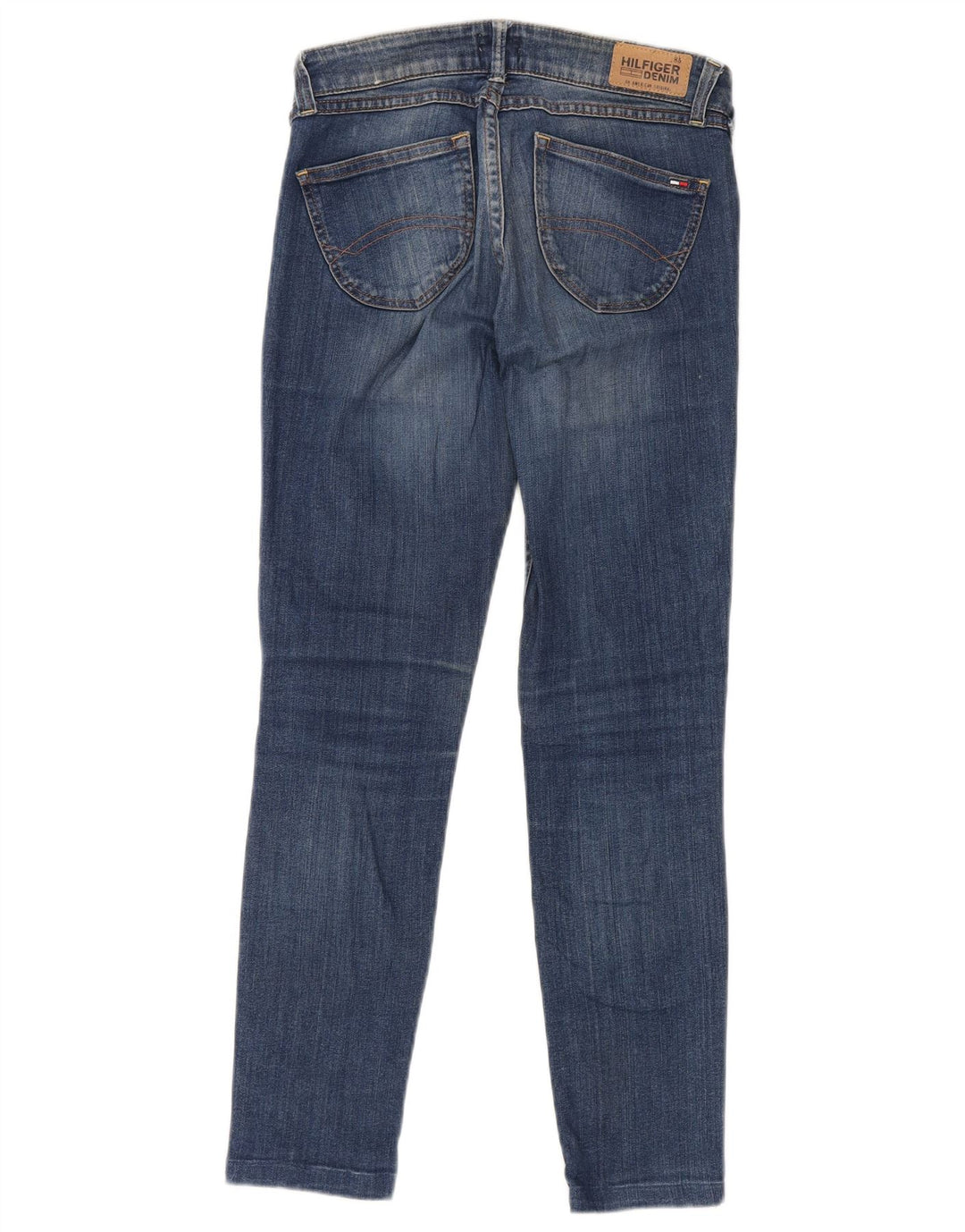 Damskie jeansy Slim Tommy Hilfiger W27 L30 Niebieskie bawełniane