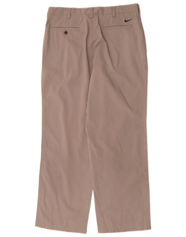Męskie spodnie chino Nike Dri Fit Straight W34 L32 szare