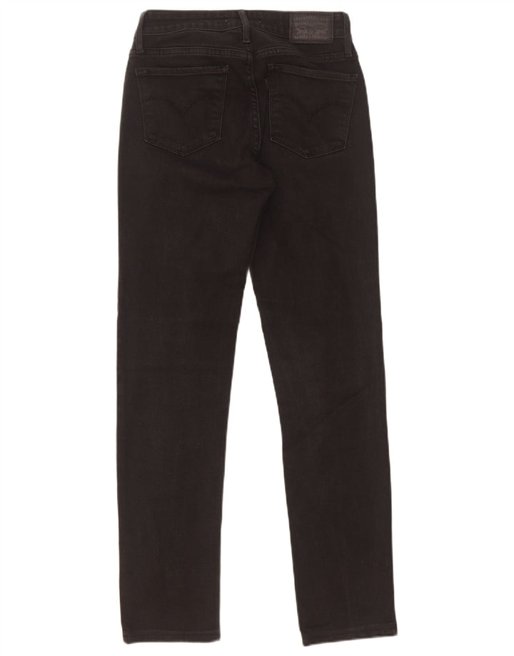 Damskie jeansy Levi's 712 Slim W25 L29 Czarne