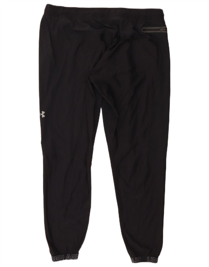 Męskie spodnie dresowe Under Armour z grafiką, 2XL, czarny poliester