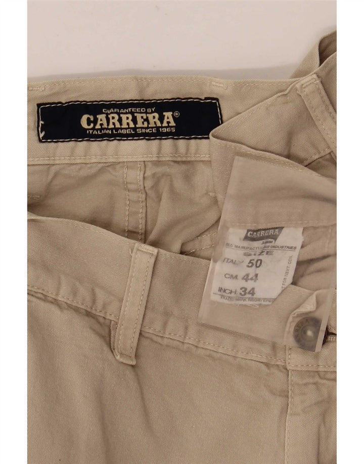 Męskie spodenki cargo Carrera IT 50 Large W34 Beżowa bawełna