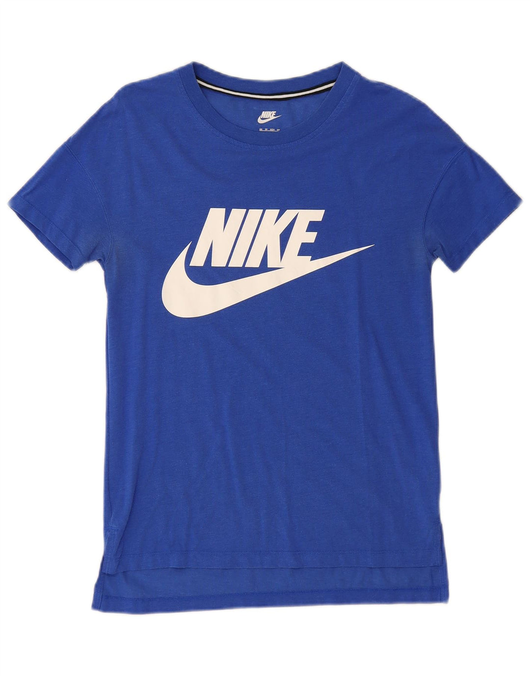 Męski T-shirt z grafiką NIKE Top XS Niebieski Modal