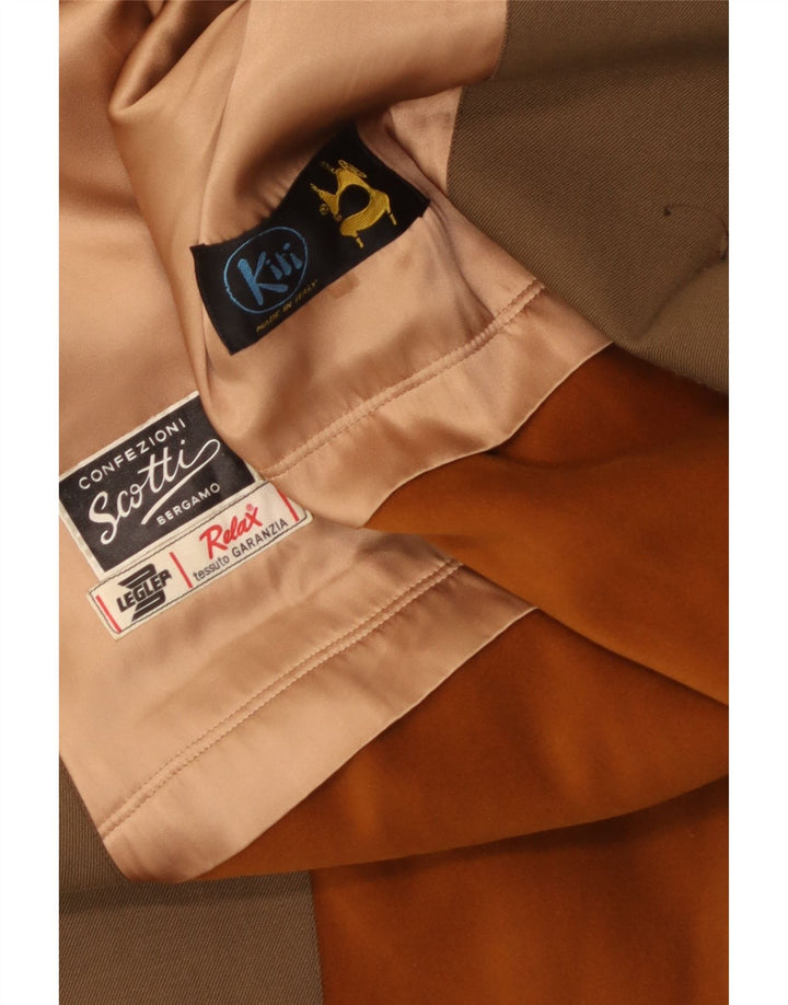 Płaszcz męski Vintage UK 38 Medium Khaki